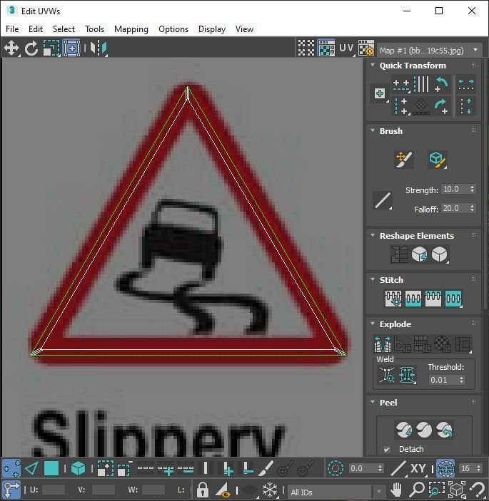 Lego Toy Road Signs Set 3D model_65
