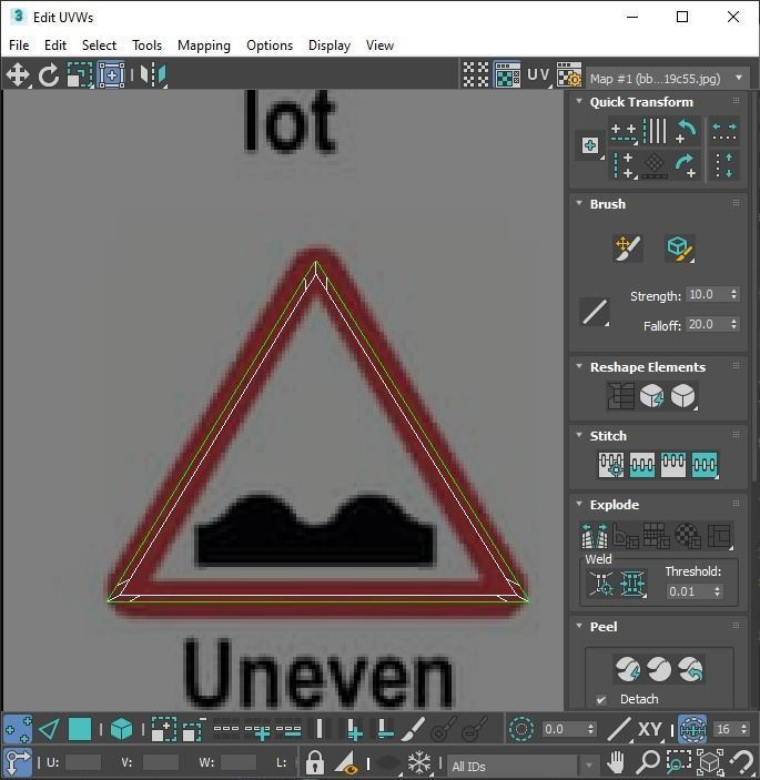 Lego Toy Road Signs Set 3D model_120