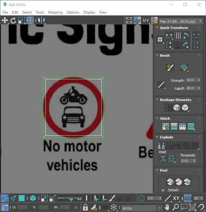 Lego Toy Road Signs Set 3D model_102