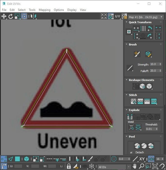 Lego Toy Road Signs Set 3D model_60