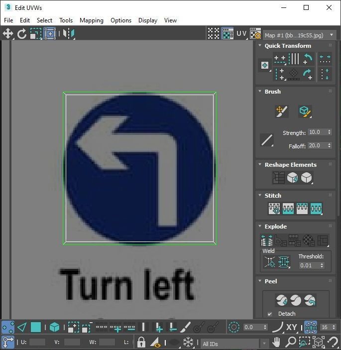 Lego Toy Road Signs Set 3D model_48