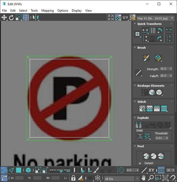 Lego Toy Road Signs Set 3D model_104