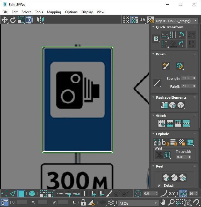 Lego Toy Road Signs Set 3D model_78