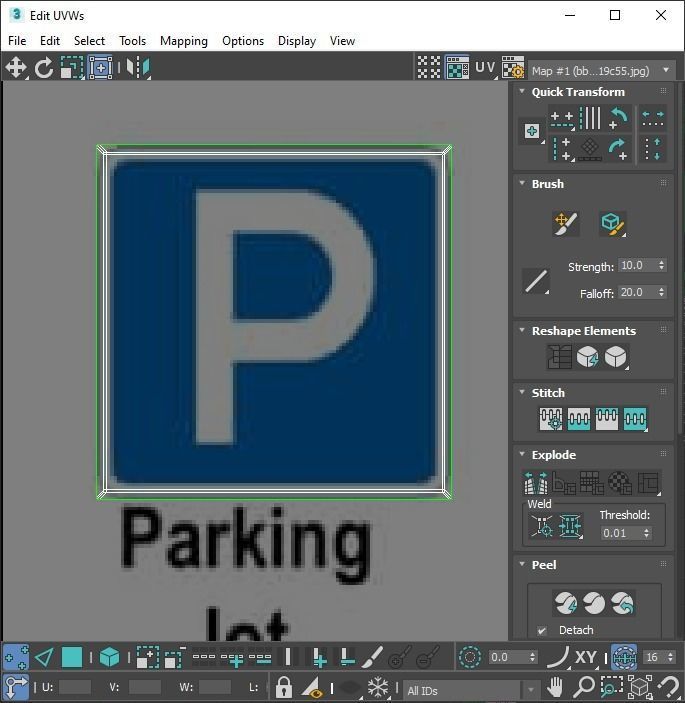 Lego Toy Road Signs Set 3D model_58
