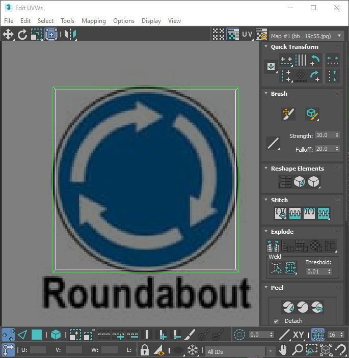 Lego Toy Road Signs Set 3D model_61