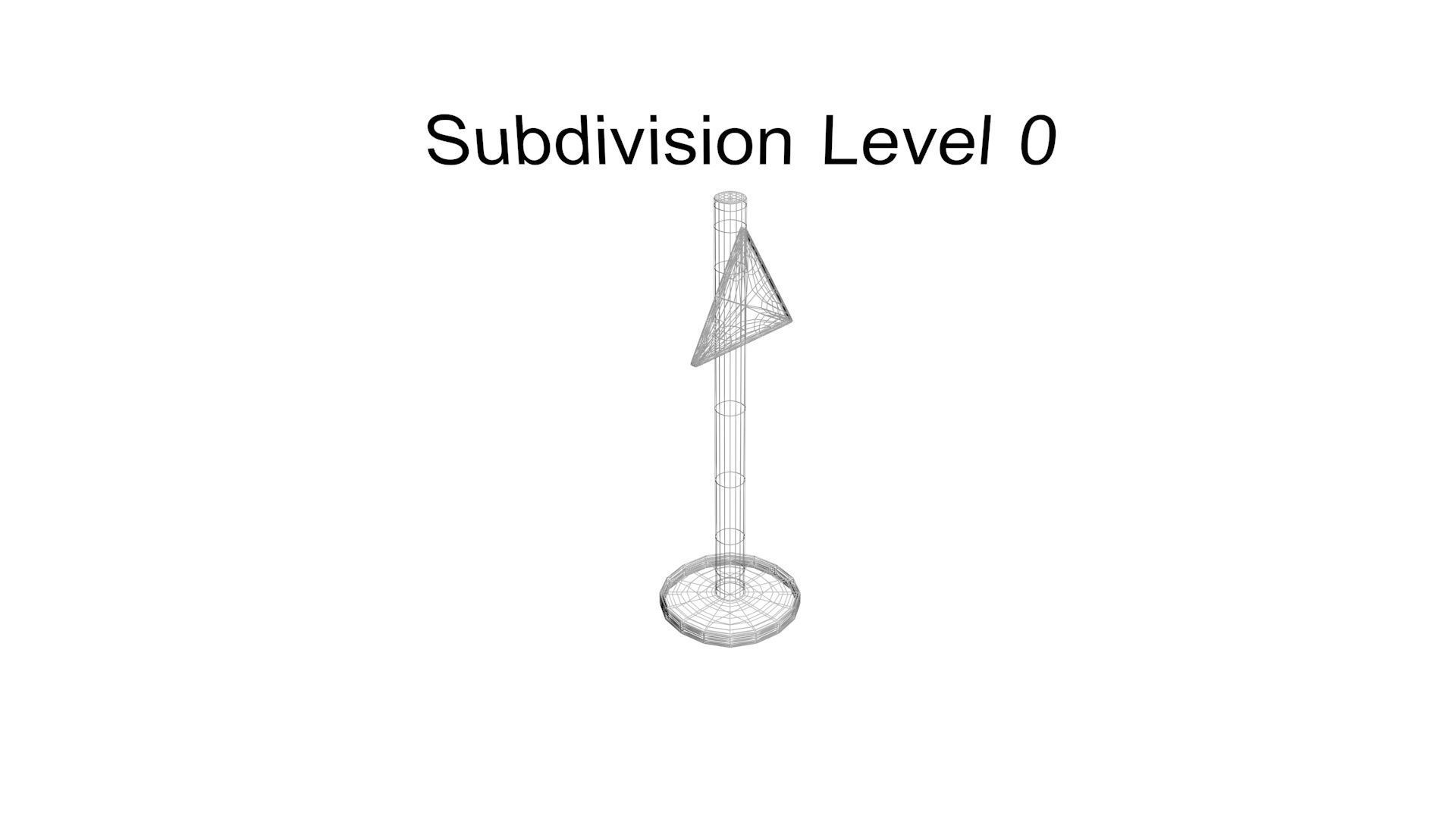 Lego Toy Road Signs Set 3D model_25