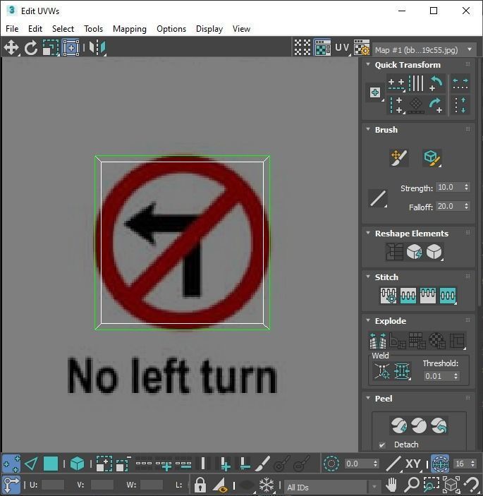 Lego Toy Road Signs Set 3D model_98