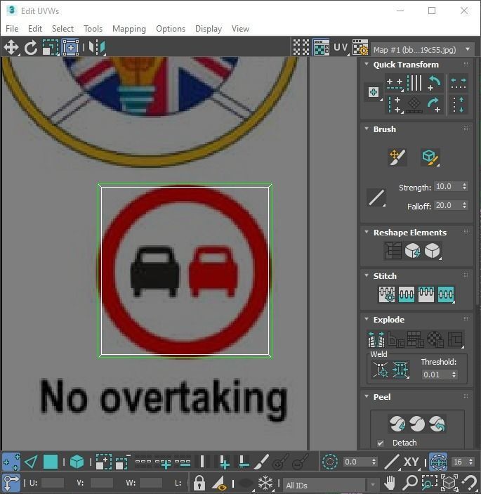 Lego Toy Road Signs Set 3D model_57