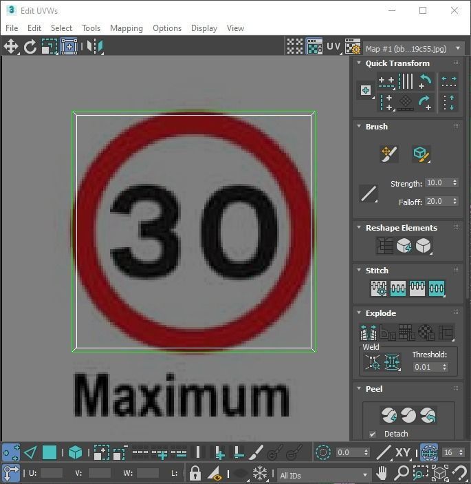 Lego Toy Road Signs Set 3D model_68