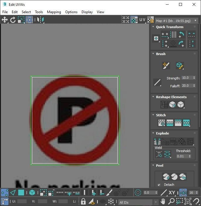 Lego Toy Road Signs Set 3D model_73