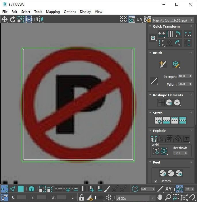 Lego Toy Road Signs Set 3D model_63