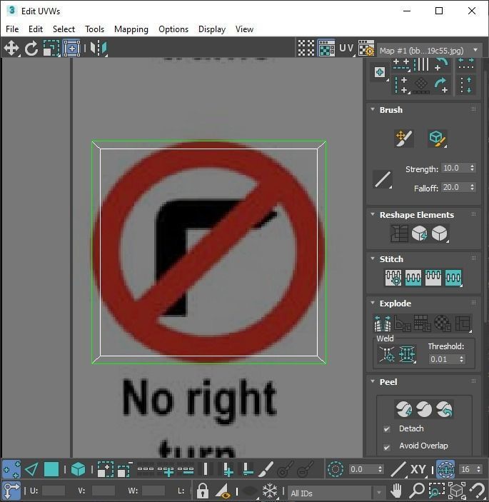 Lego Toy Road Signs Set 3D model_106