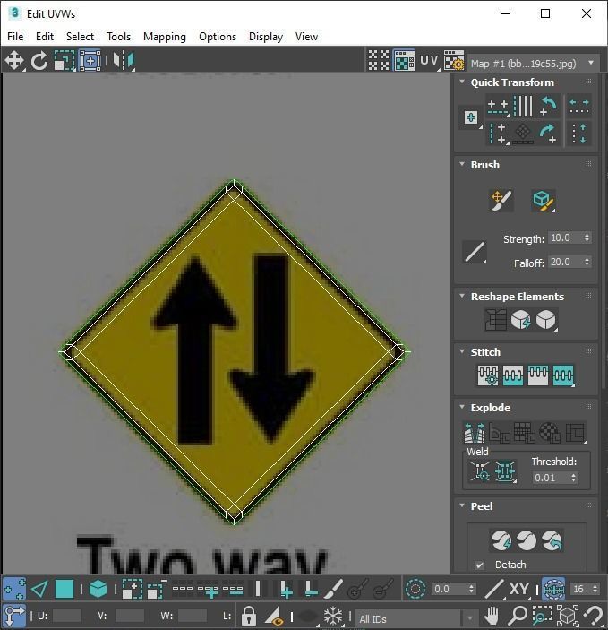 Lego Toy Road Signs Set 3D model_114