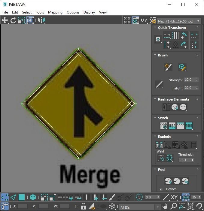Lego Toy Road Signs Set 3D model_105