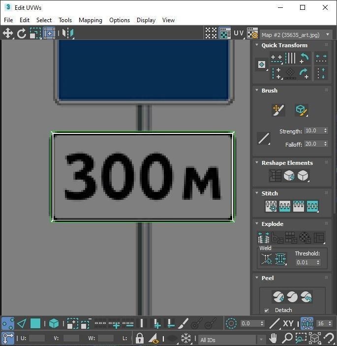 Lego Toy Road Signs Set 3D model_137