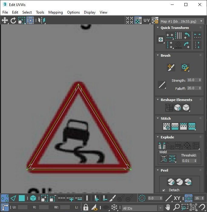 Lego Toy Road Signs Set 3D model_112