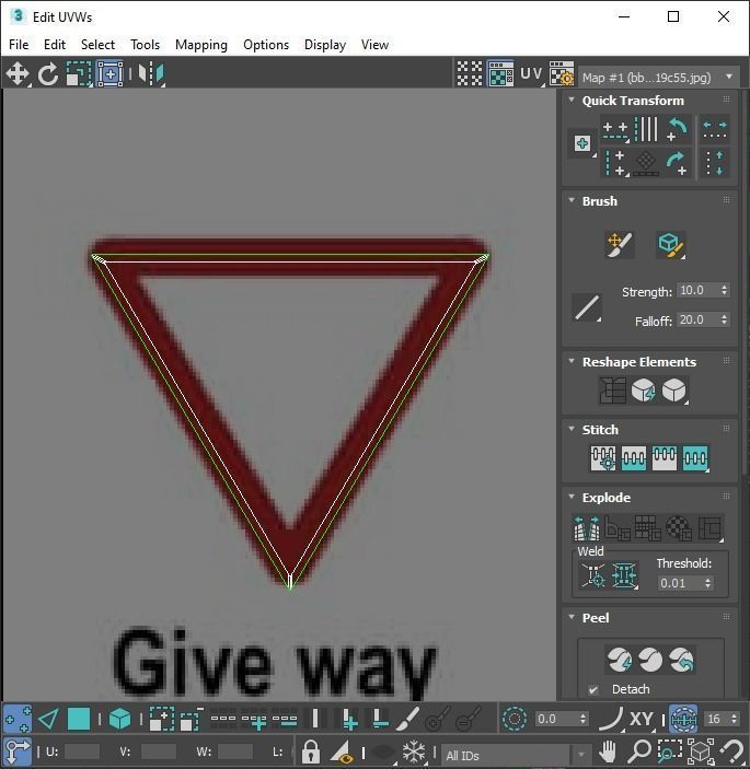 Lego Toy Road Signs Set 3D model_62