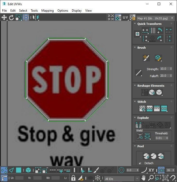 Lego Toy Road Signs Set 3D model_70