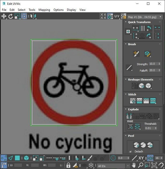 Lego Toy Road Signs Set 3D model_72