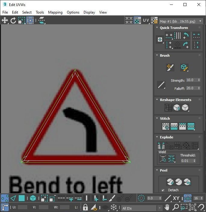 Lego Toy Road Signs Set 3D model_107