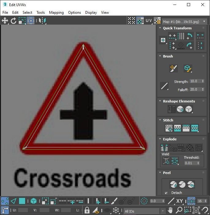 Lego Toy Road Signs Set 3D model_76