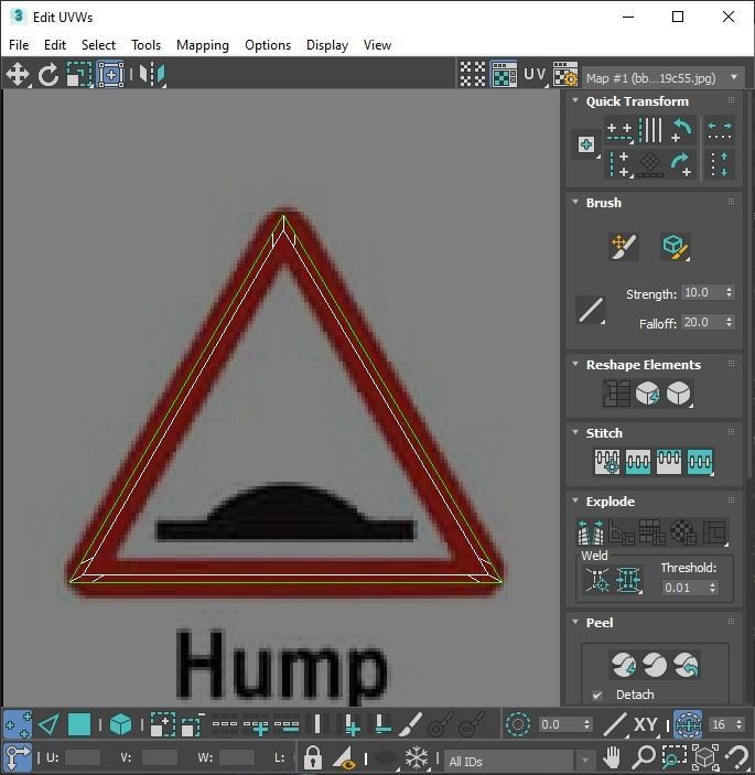 Lego Toy Road Signs Set 3D model_132