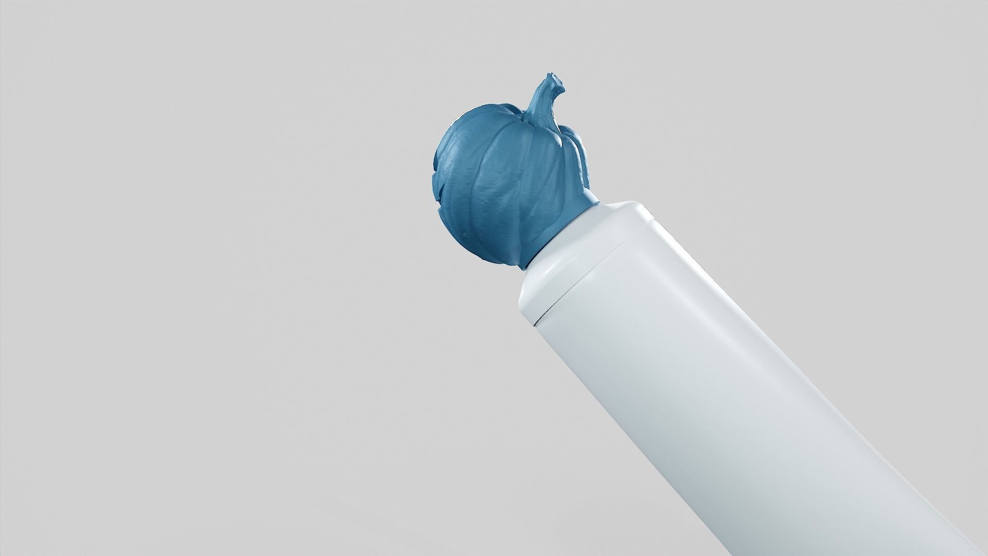 Pumpkin - Toothpaste Cup 04 STL 3D print model 3D print model_23