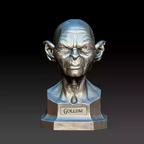 Gollum The Lord Of The Rings 3D print model