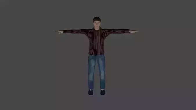3D Model Characters man