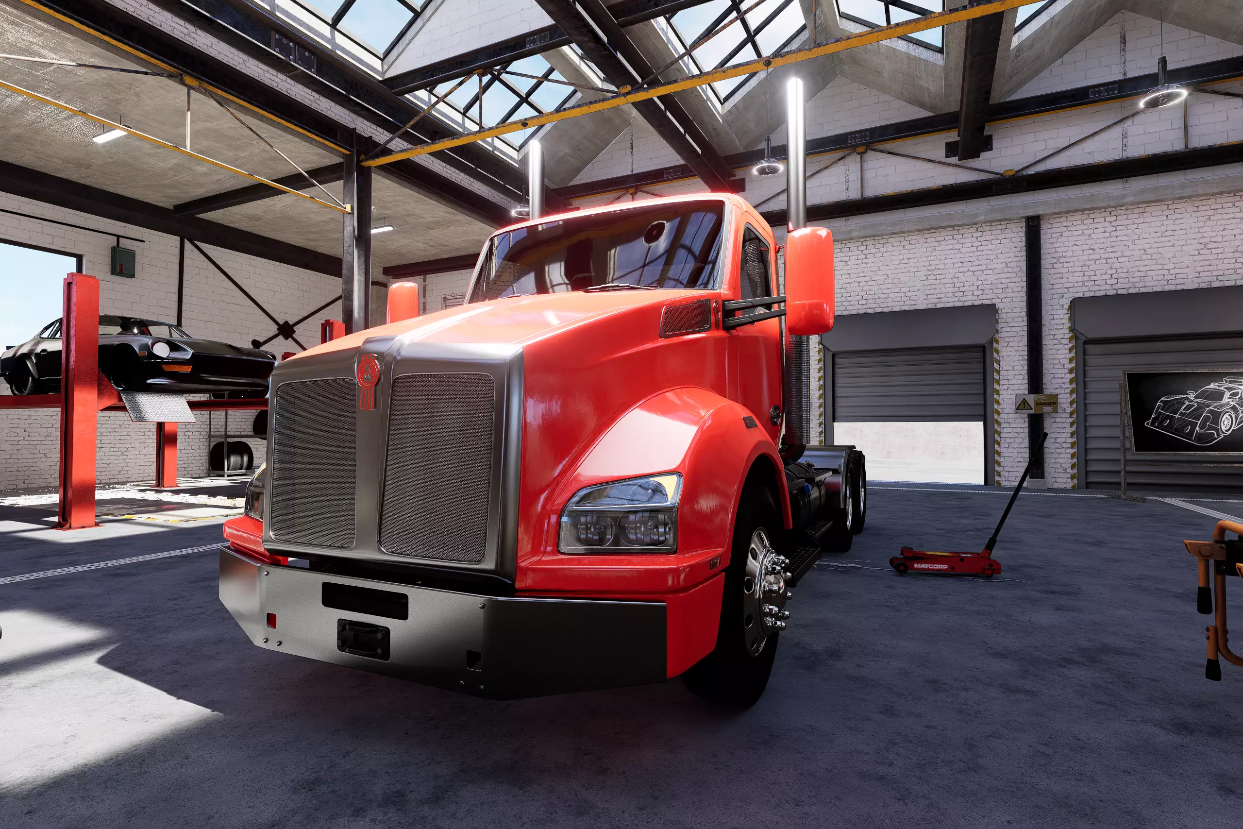 Kenworth T880 Semi truck 3D model