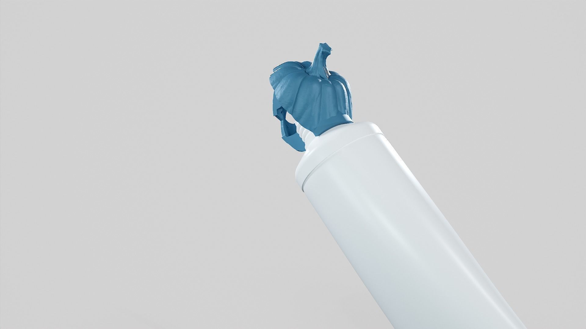 Pumpkin - Toothpaste Cup 05 STL 3D print model_48