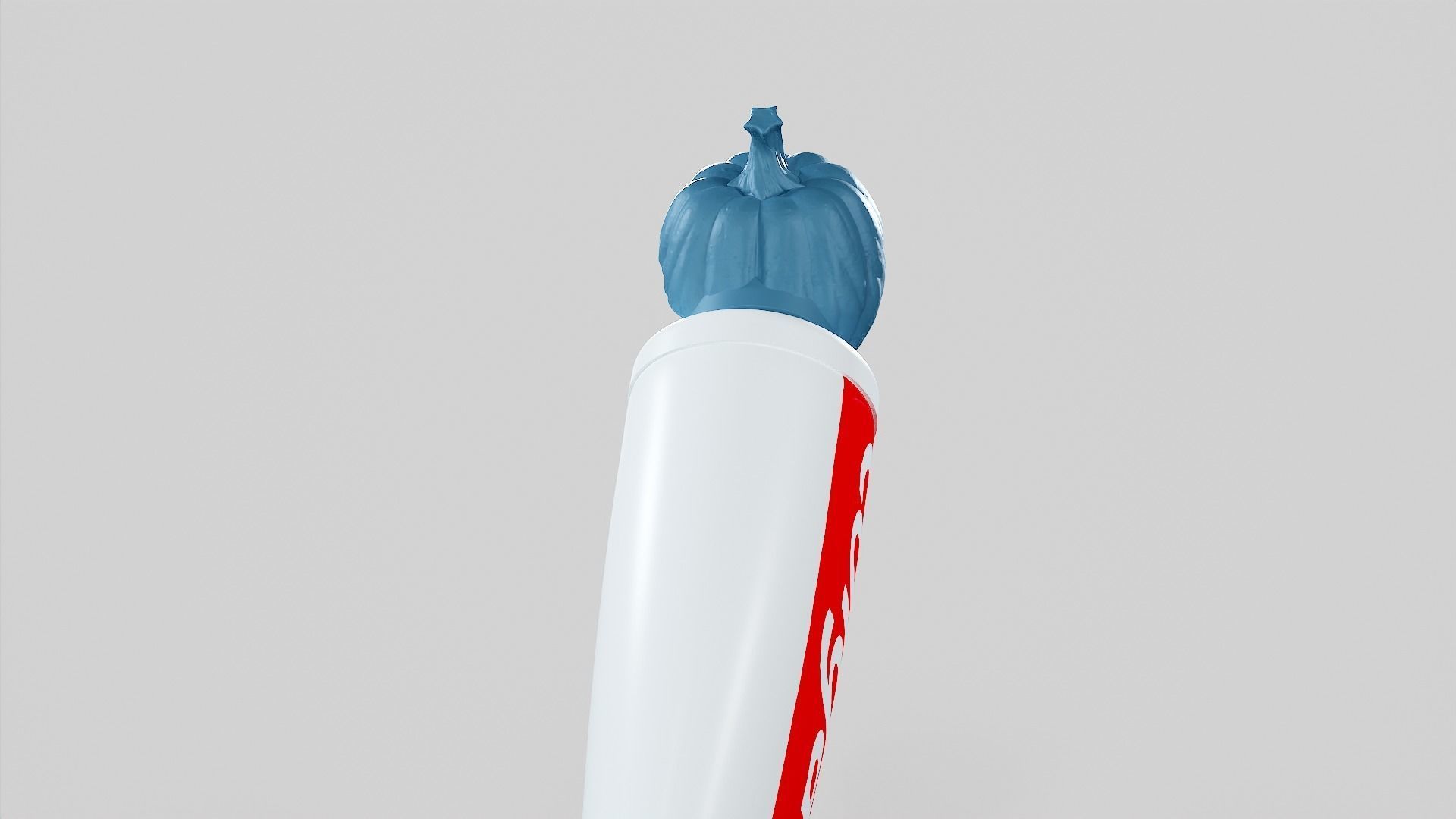 Pumpkin - Toothpaste Cup 05 STL 3D print model_53