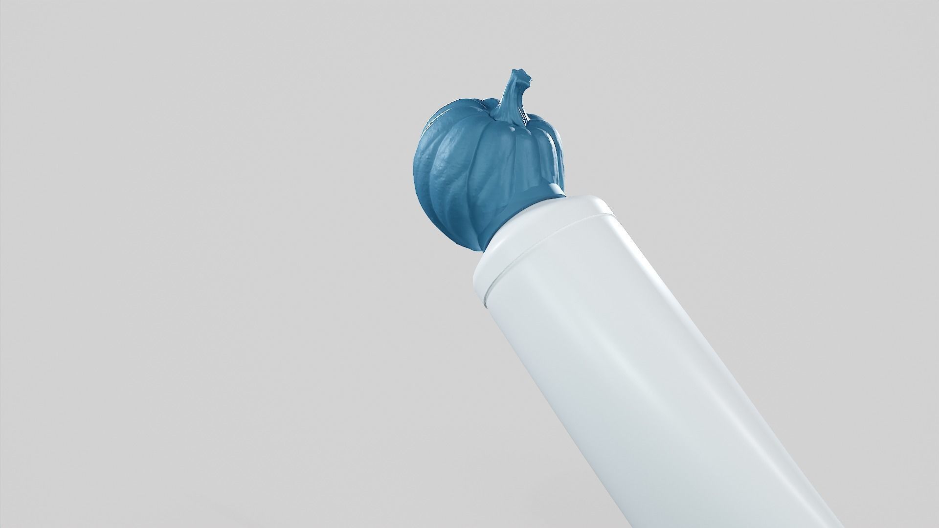 Pumpkin - Toothpaste Cup 05 STL 3D print model_22