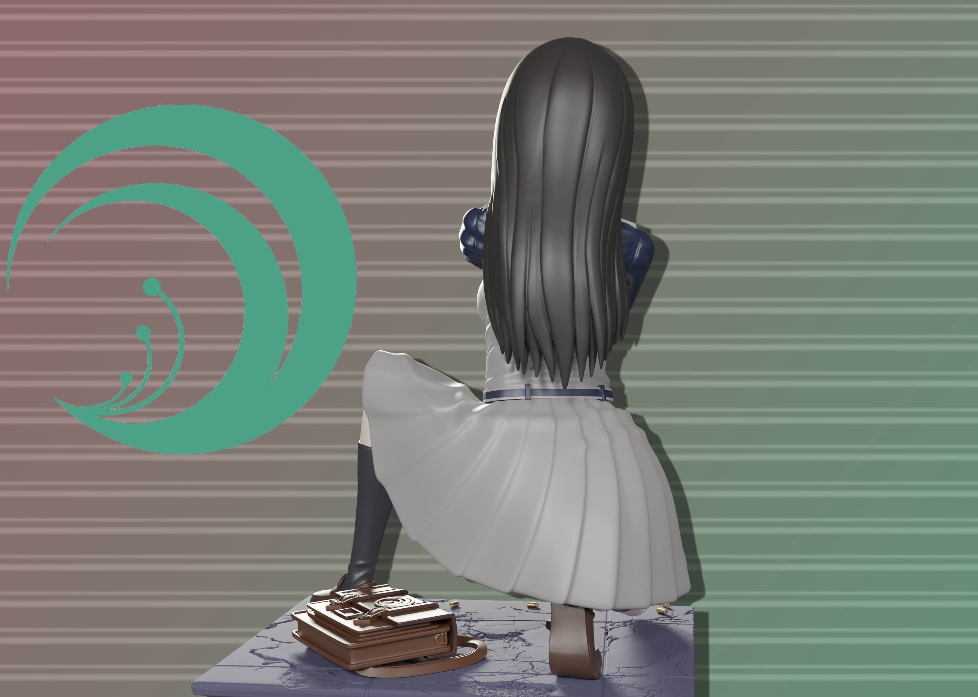 Takina Inoue figure 3d 3D print model_6