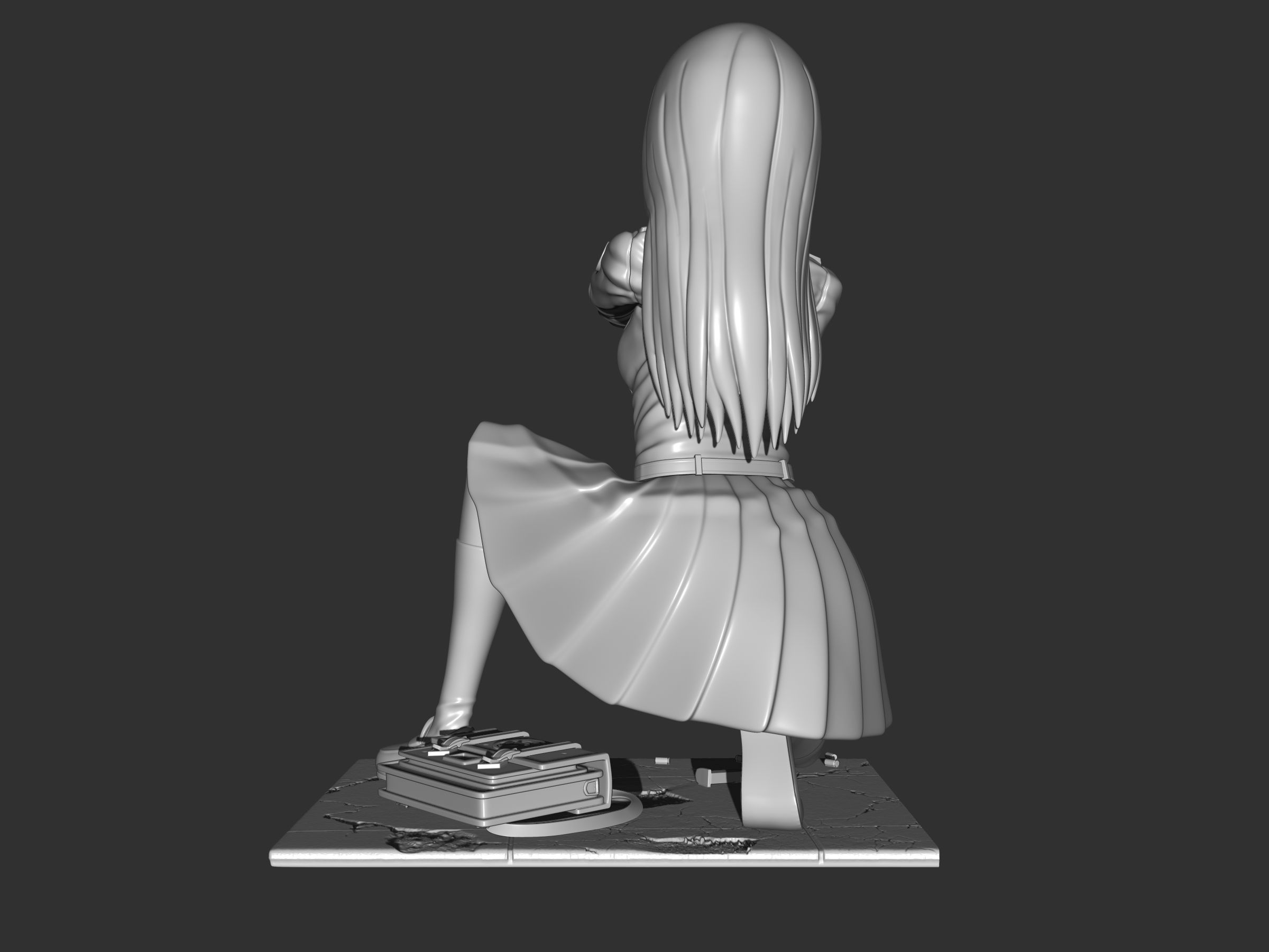 Takina Inoue figure 3d 3D print model_11