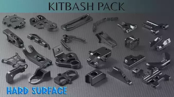 kitbash hard surface pack automatic num3
