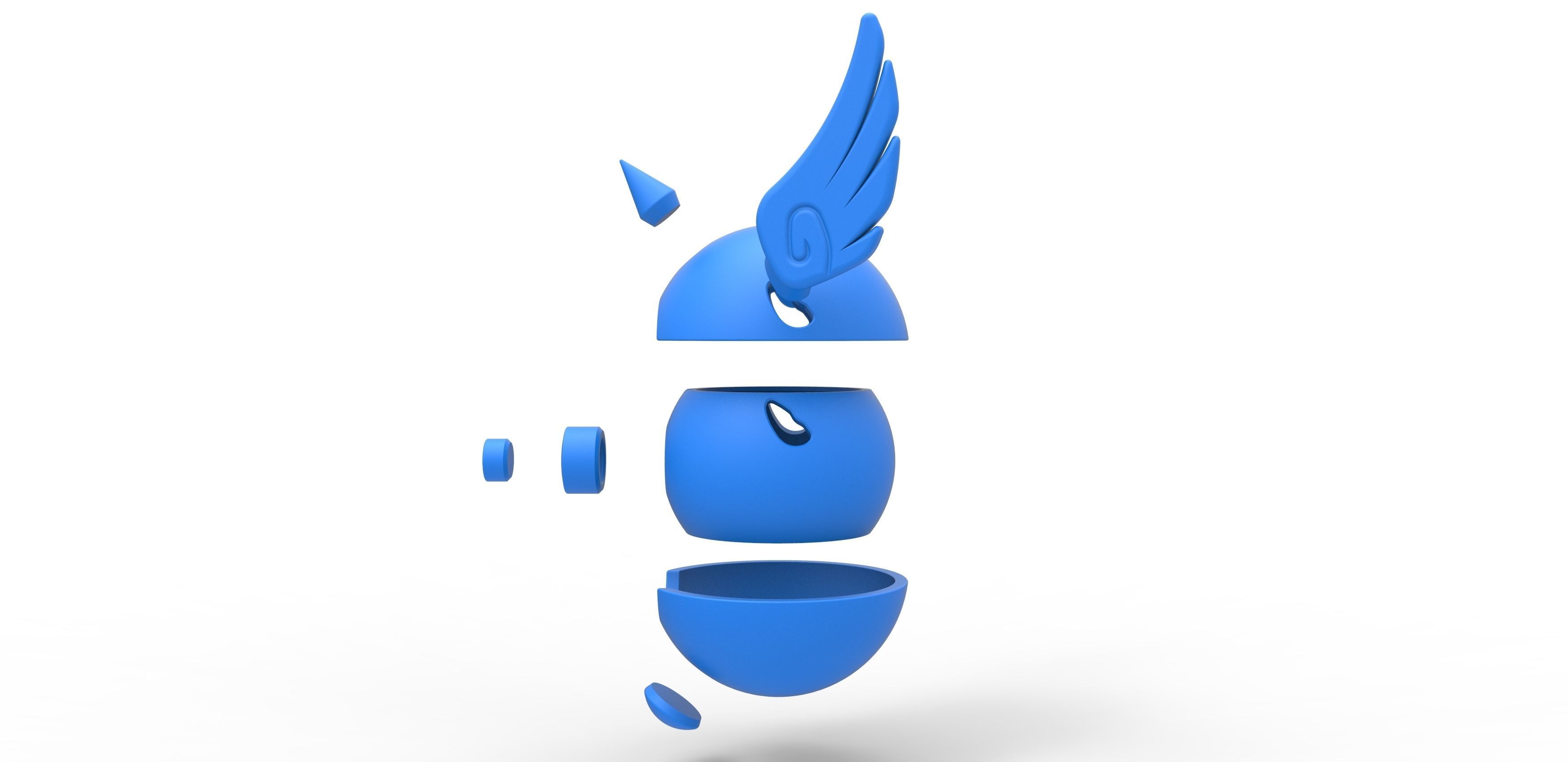 Dragonair orb 3D print model_21