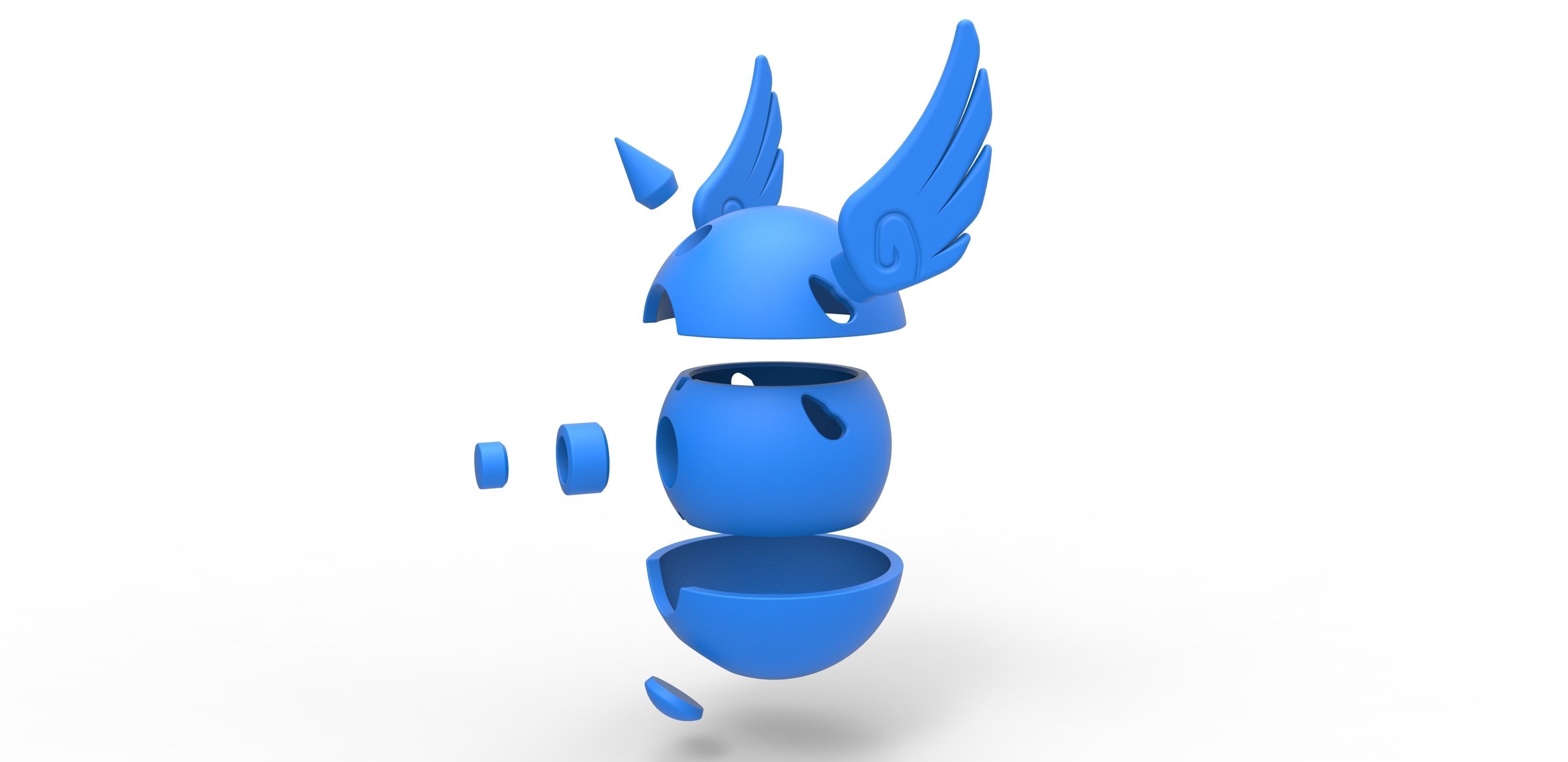 Dragonair orb 3D print model_18