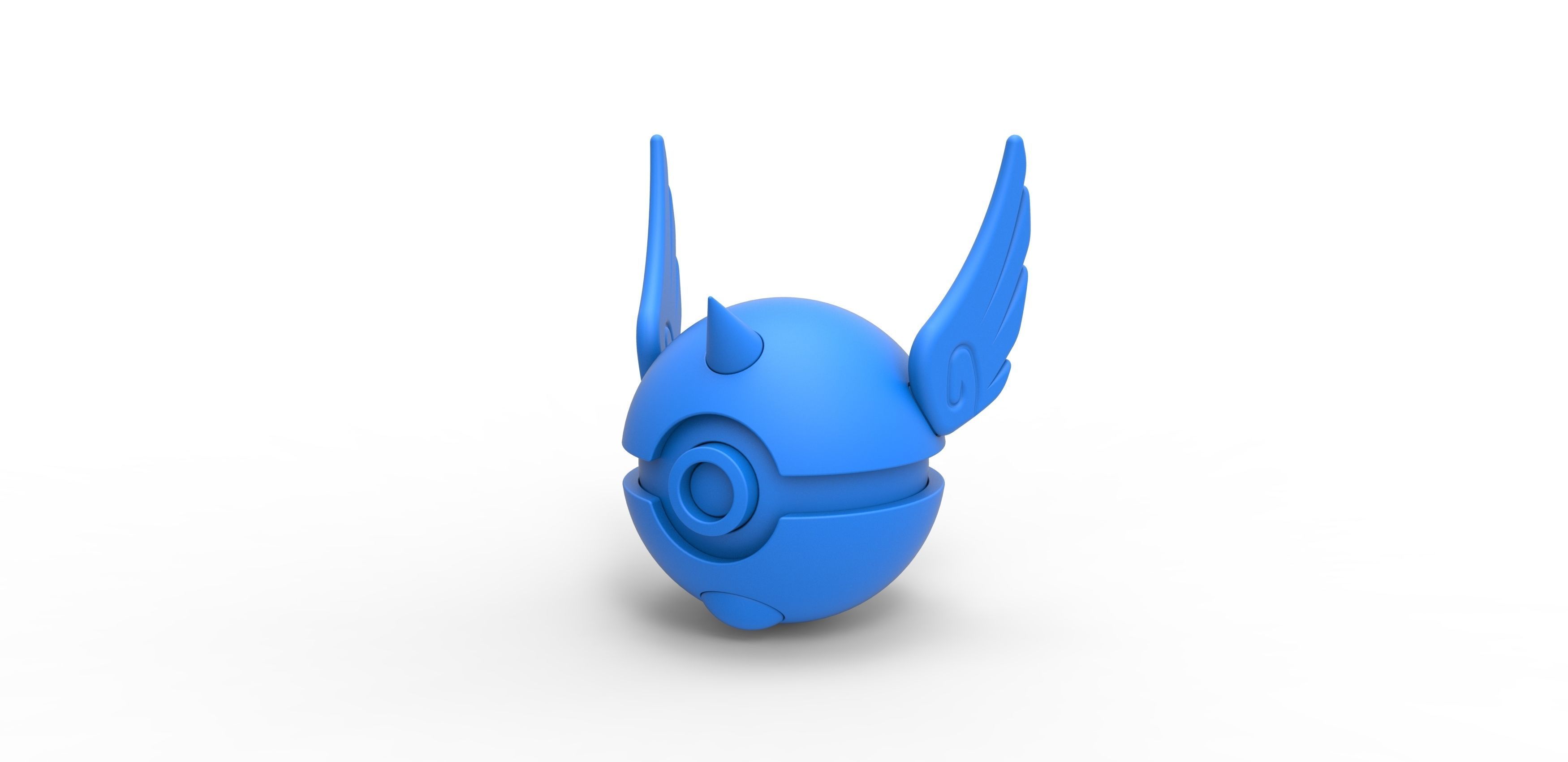 Dragonair orb 3D print model_9