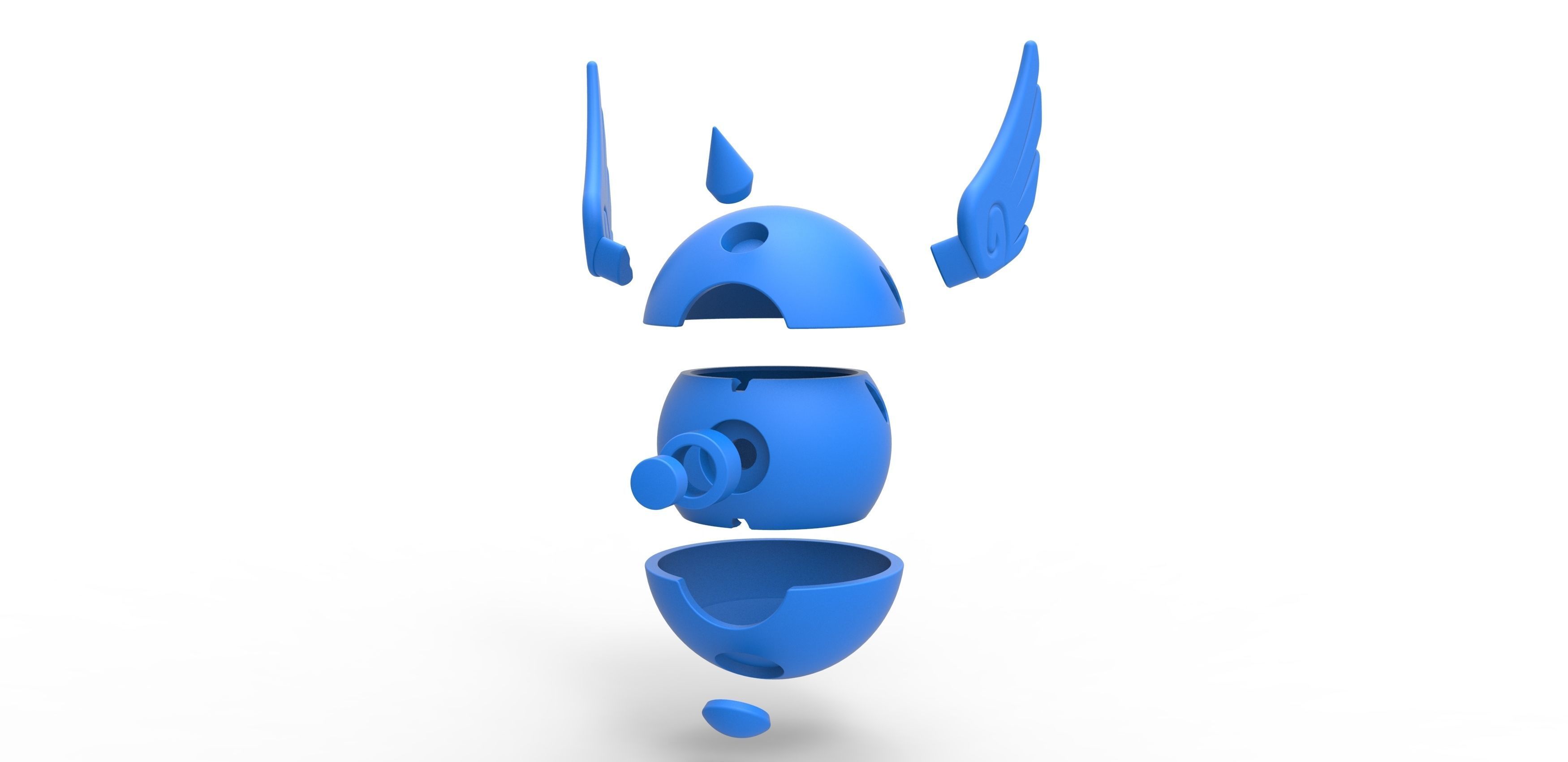 Dragonair orb 3D print model_20