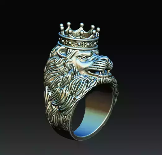 LION KING RING  3D print model