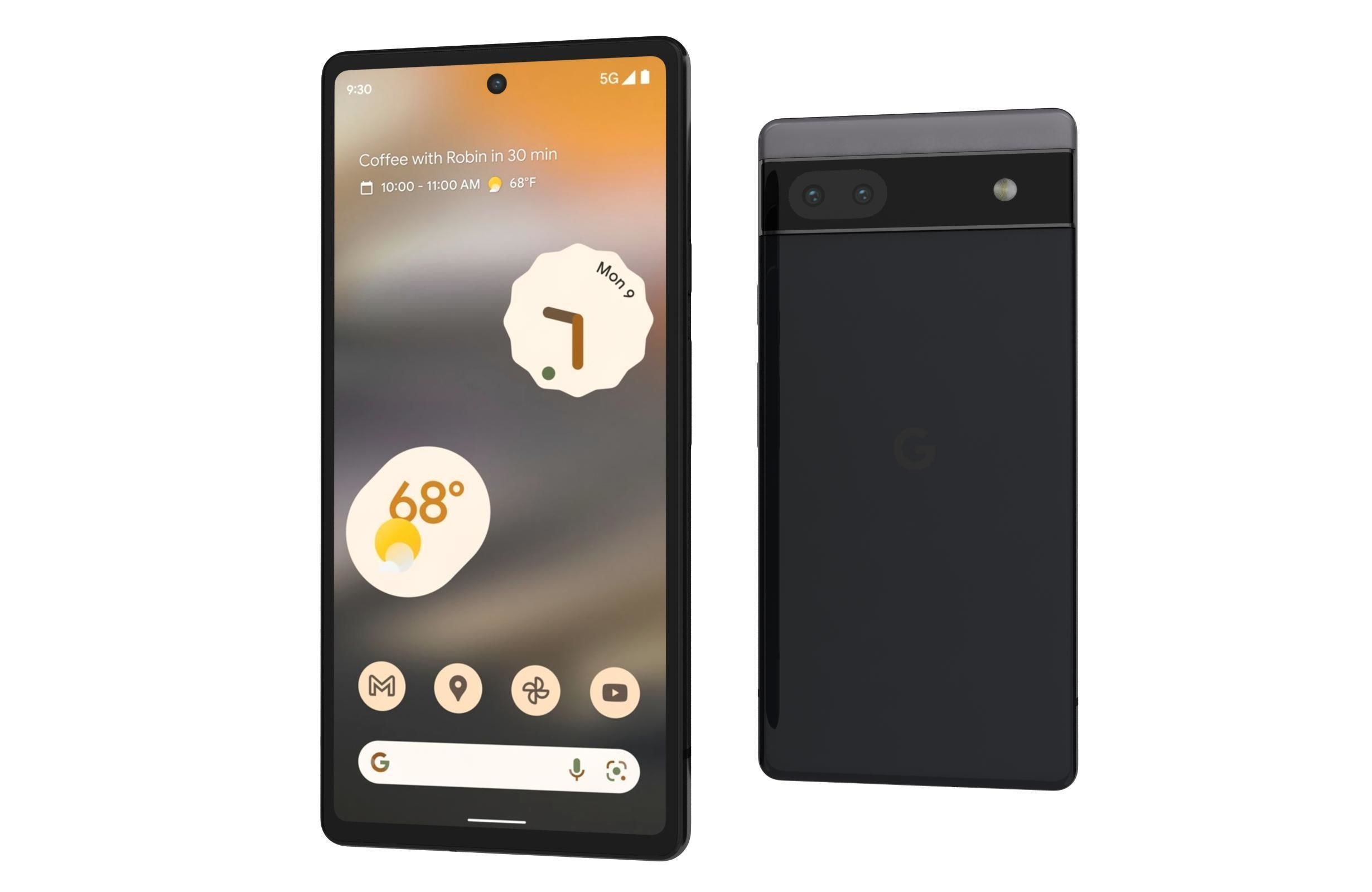 Google Pixel 6 And 6a 3D model_44