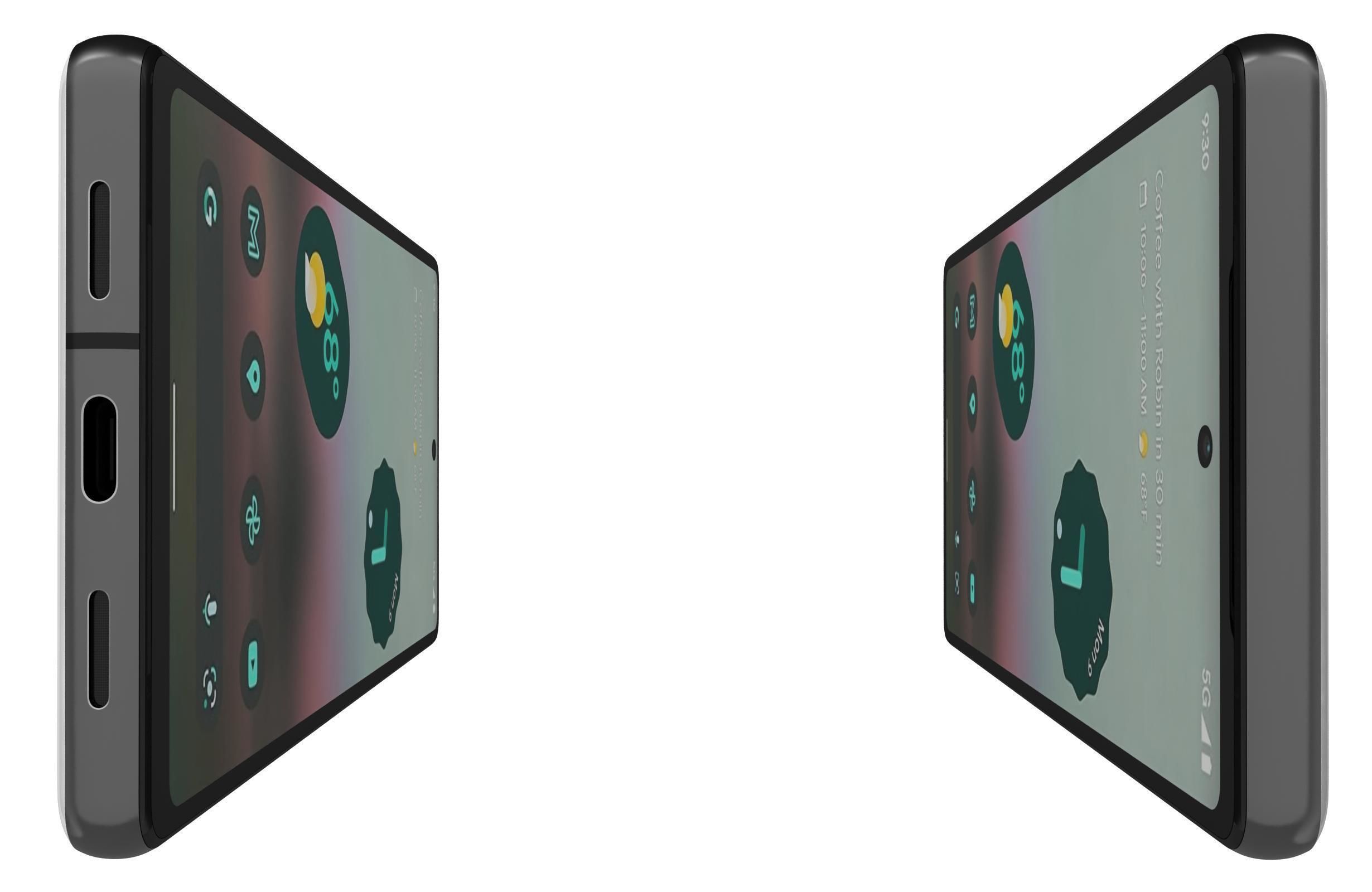 Google Pixel 6 And 6a 3D model_45