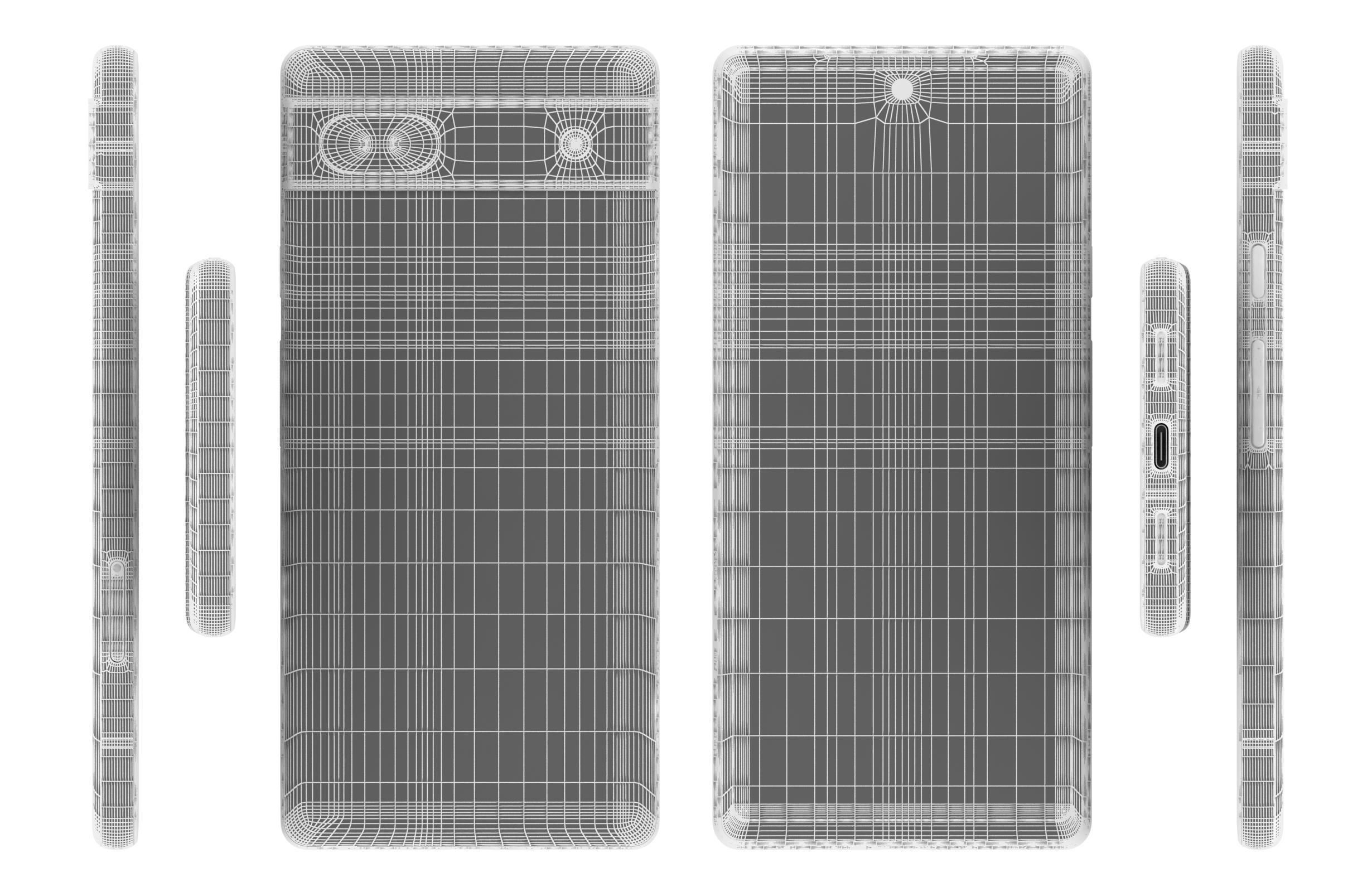 Google Pixel 6 And 6a 3D model_63