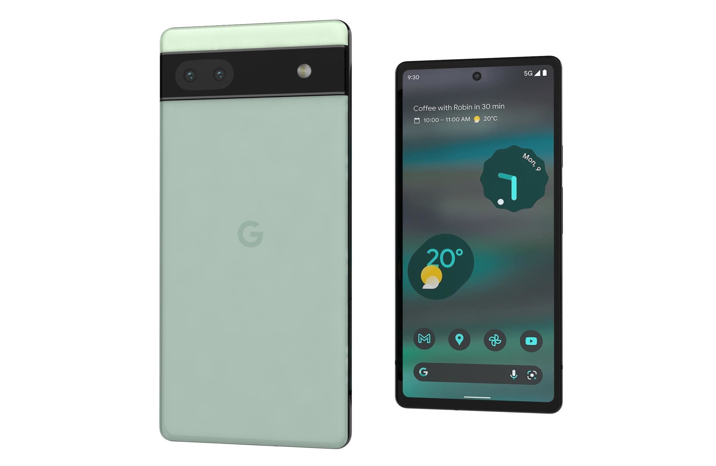 Google Pixel 6 And 6a 3D model_53