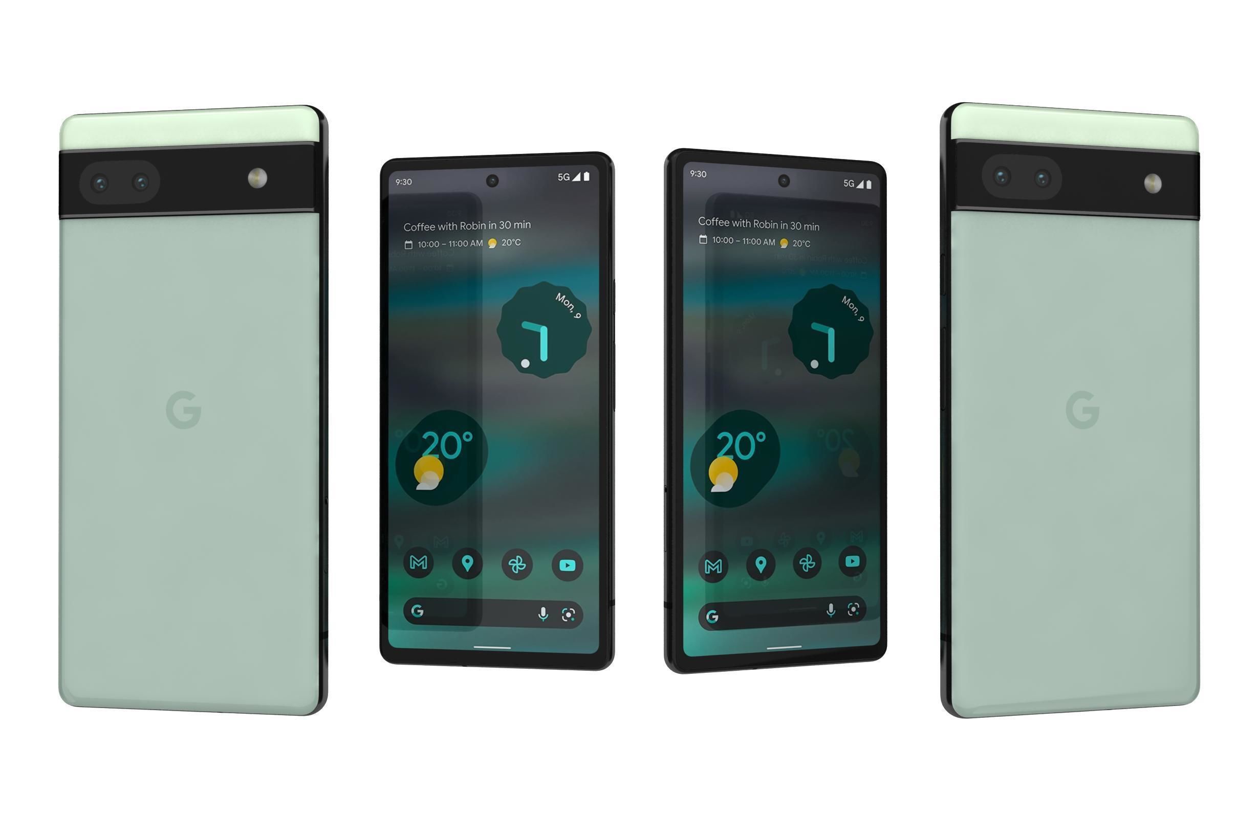 Google Pixel 6 And 6a 3D model_60