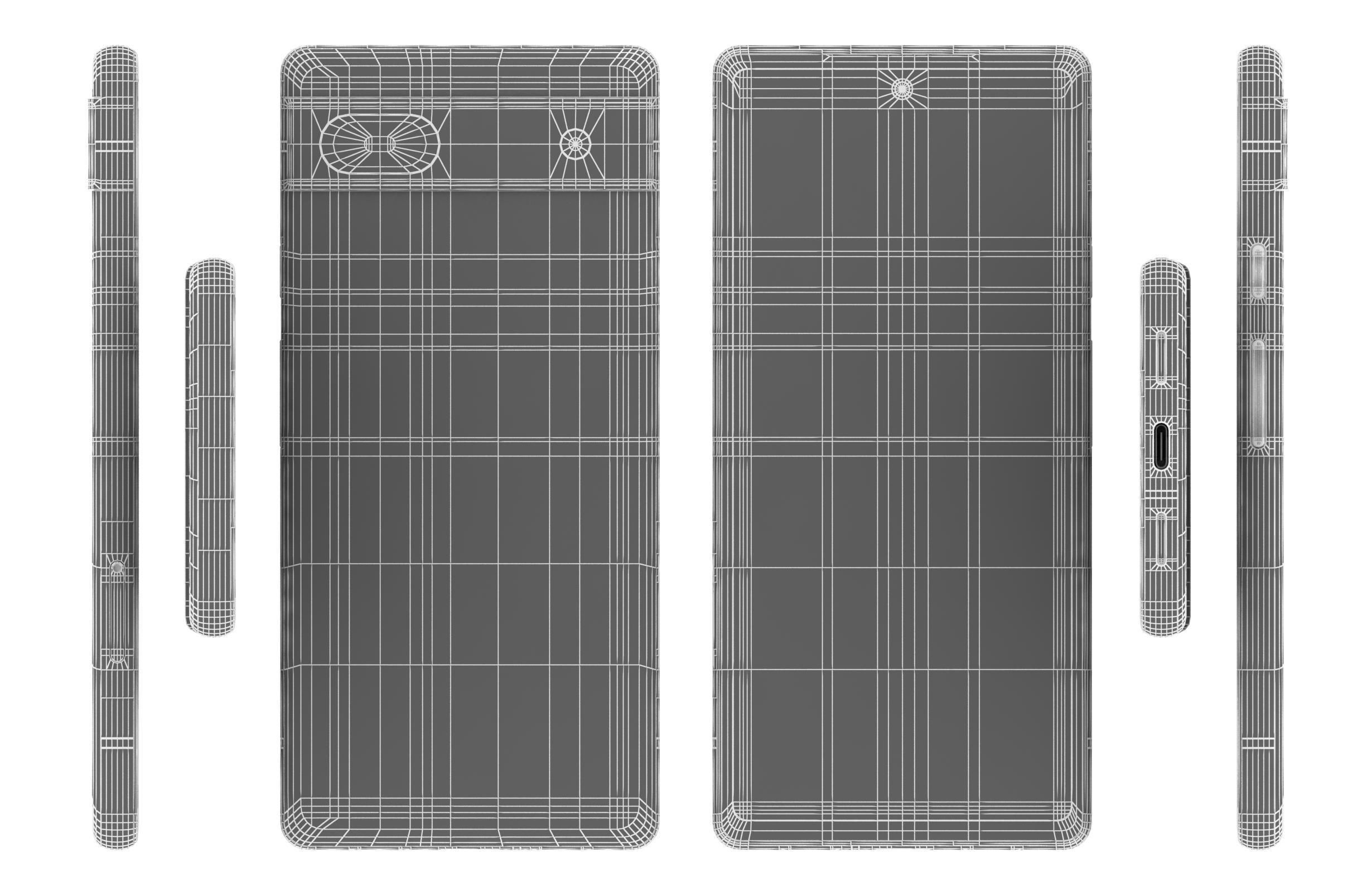 Google Pixel 6 And 6a 3D model_62