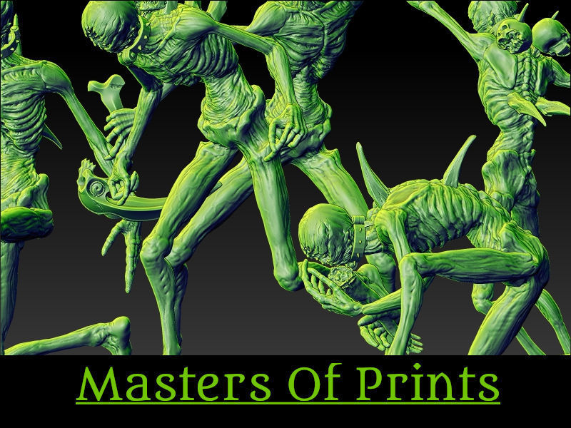 Ghouls of the Tomb vol3 5 models 3D print 3D print model_3