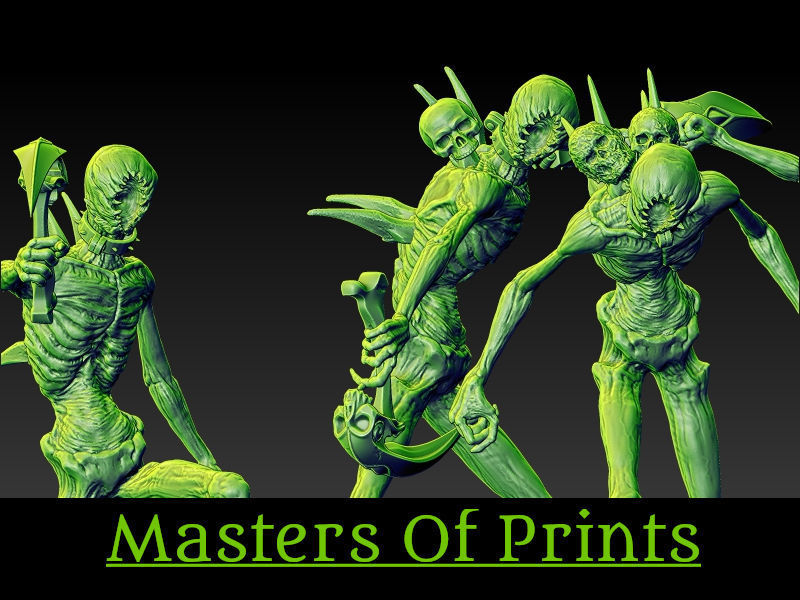 Ghouls of the Tomb vol3 5 models 3D print 3D print model_2