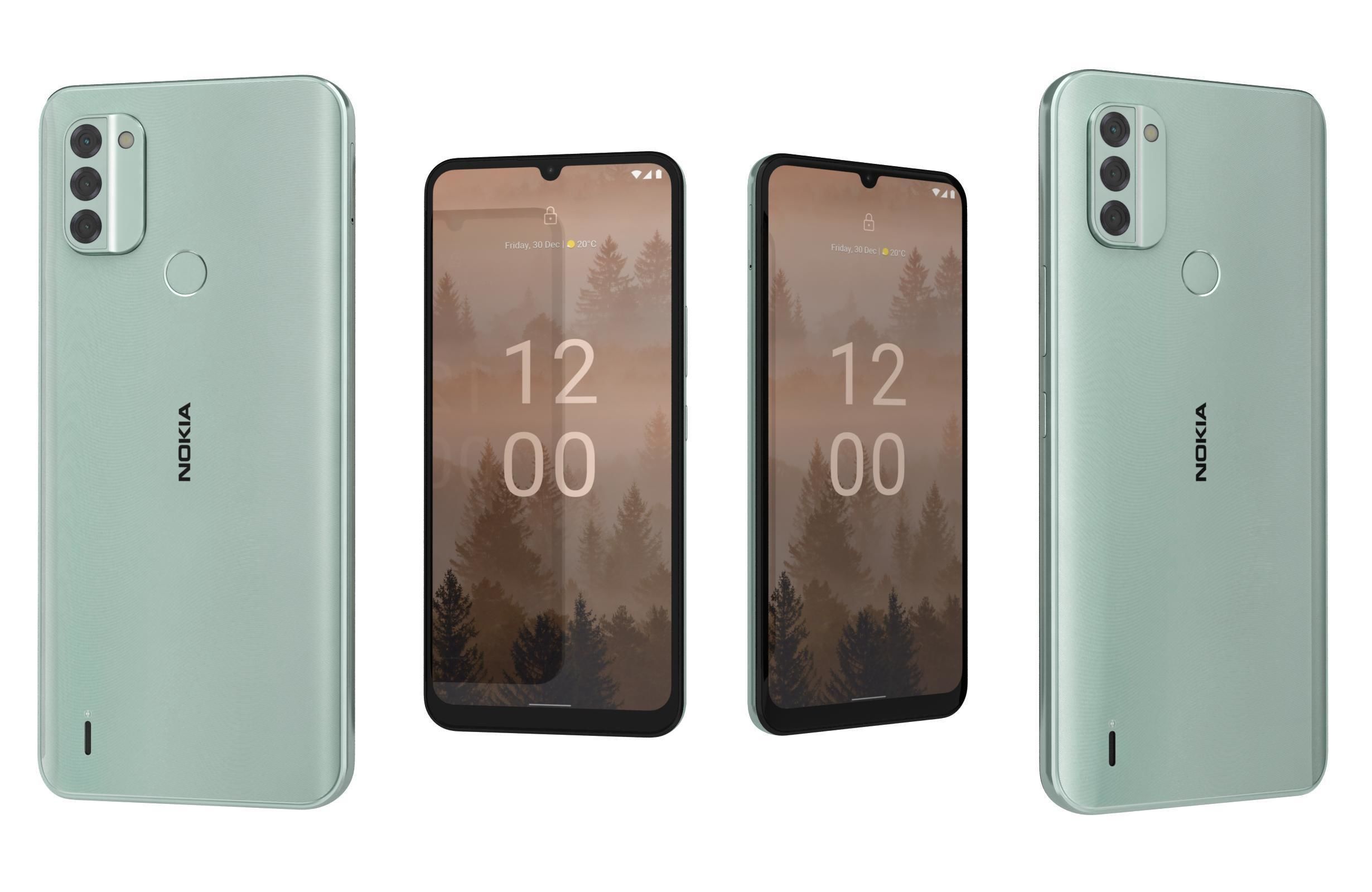 Nokia C31 And G21 3D model_12